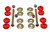 Energy Suspension 03-05 Dodge SRT4 Red Front Sway Bar End Link Set