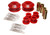 Energy Suspension 03-05 Mitsubishi Lancer EVO 8 Red Front Control Arm Bushing Set