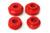 Energy Suspension Fd Strut Arm Bush Set - Red