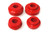 Energy Suspension Fd Strut Arm Bush Set - Red