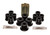 Energy Suspension Fd 4 Wd Frt Sprg Bush Set - Black 4.2117G