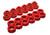 Energy Suspension Gm Body Mount Set - Red Energy Suspension Gm Body Mount Set - Red