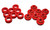 Energy Suspension Crew Cab 2&4Wd Body Mounts - Red