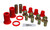 Energy Suspension Front Cntrl Arm Bushings - Red