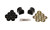 Energy Suspension Rear Stab Bar Bushing Set - Black