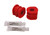 Energy Suspension 03-07 Infiniti G-35 Coupe RWD / 02-09 350Z Red 21mm Rear Sway Bar Frame Bushings