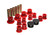 Energy Suspension 98-11 Ford Ranger Red Rear Leaf Spring Bushing Set
