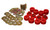 Energy Suspension 93-98 Toyota T100 Red Body Cab Mount Set Energy Suspension 93-98 Toyota T100 Red Body Cab Mount Set