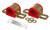 Energy Suspension Universal 27mm Red Non-Greasable Sway Bar Bushings