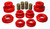 Energy Suspension 10 Chevy Camaro Red Rear Sub-Frame Mount Replacement Bushing Set