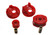 Energy Suspension 91-94 Nissan Sentra/NX1600/2000 Red Motor Mount Inserts (2 Torque Mount Positions 7.1105R