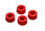 Energy Suspension Shock Bushing Set - Red 9.8143R