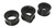 Energy Suspension 95-98 Nissan 240SX (S14) / 89-94 240SX (S13) Black Rack and Pinion Bushing Set / 9
