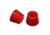 Energy Suspension 92-01 Honda Prelude Red Front Bump Stop Set