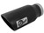 aFe POWER MACH Force-Xp 5in 304 Stainless Steel Exhaust Tip 5In x 7Out x15Lin Bolt-On Right-Blk