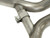 aFe MACHForce XP Exhaust 2.5in Stainless Steel CB/10-13 Chevy Camaro V6-3.6L (td) (polished tip)