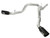 aFe MachForce XP Exhaust 4inch DP-Back All SS 2011-14 GM Diesel Trucks V8-6.6L LML Black Tips