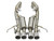 aFe MACHForce XP 3in-2 1/2in Axle Back 304SS Exhaust w/ Polished Tips 14-17 Chevy Corvette V8-6.2L