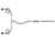 aFe 22-23 Honda Civic Si L4 1.5L (t) Takeda 2.5in to 3in 304 SS Cat-Back Exhaust w/Carbon Fiber Tips