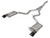 aFe MACHForce XP Exhausts Cat-Back SS-304 EXH w/ Black Tips 15-16 Ford Mustang EcoBoost 2.3L (t)