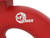 AFE BladeRunner 3in Aluminum Hot Charge Pipe Red