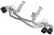AFe MACH Force-Xp 304 Stainless Steel Cat-Back Exhaust Black 2020 Chevrolet Corvette C8