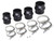 aFe BladeRunner Couplings and Clamps Replacement for aFe Tube Kit 07.5-09 Dodge Diesel Trucks 6.7L