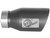 aFe MACH Force-Xp 3in 304 SS Metallic Black Exhaust Tip 3in In x 4-1/2in Out x 9in L Bolt-On Left