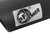 aFe MACHForce-XP 3.5in 409 Stainless Steel Exhaust Tip 3.5in x 4.5in Out x 12in L Clamp-On