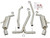 aFe POWER Takeda 16-17 Honda Civic I4-1.5L (t) 2.25-2.5in 304 SS CB Dual-Exit Exhaust Polish Tip