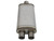 aFe MACHForce XP SS Muffler 3in Center Inlet / 2.5in Dual Outlets 18in L x 9in W x4in H Body