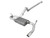 aFe Scorpion 2-1/2in Alum Steel Cat-Back Exhaust w/Pol Tip 07-18 Jeep Wrangler (JK) V6-3.6L/3.8L