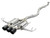 aFe Takeda 3in 304 SS Cat-Back Exhaust w/ Tri-Black Tips 17-18 Honda Civic Type R L4 2.0L (t)