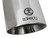 aFe Takeda 304 Stainless Steel Clamp-On Exhaust Tip 2.5in. Inlet / 4.5in. Outlet / 9in. L - Polished