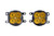 Diode Dynamics SS3 Type CGX LED Fog Light Kit Sport - Yellow SAE Fog