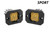 Diode Dynamics Stage Series C1 LED Pod Sport - Yellow Flood Flush ABL (Pair)