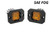 Diode Dynamics Stage Series C1 LED Pod - Yellow SAE Fog Flush ABL (Pair)
