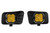 Diode Dynamics SS3 Ram Horizontal LED Fog Light Kit Pro - Yellow SAE Fog