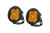 Diode Dynamics SS3 LED Pod Max - Yellow SAE Fog Round (Pair)