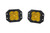 Diode Dynamics SS3 LED Pod Pro - Yellow SAE Fog Flush (Pair)
