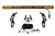 Diode Dynamics 18-21 Jeep JL Wrangler/Gladiator SS30 Bumper Bracket Kit - Amber Combo (Single)