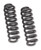 Tuff Country 80-96 Ford Bronco 4wd Front (2in Lift Over Stock Height) Coil Springs Pair
