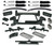 Tuff Country 88-97 Chevy K2500/3500 4X4 (8 Lug) 6in Lift Kit (w/Stamped Lwr Cntrlo Arm SX8000)