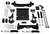 Tuff Country 01-06 Silverado 3500 4X4 6in Lift Kit (w/3pc Sub Frm incl. Dually Models SX8000)