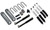 Tuff Country 87-01 Jeep Cherokee 4x4 3.5in Lift Kit EZ-Flex (SX8000 Shocks)