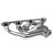 BBK 86-93 Mustang 5.0 Shorty Tuned Length Exhaust Headers - 1-5/8 Silver Ceramic
