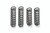 Fabtech 07-18 Jeep JK 4WD 4-Door 3in Front & Rear Standard Coil Spring Kit