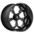 KNOX 24X14 5X150 ET -76 CB 110.1 GLOSS BLACK MILLED