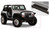 Bushwacker 07-18 Jeep Wrangler Trail Armor Rocker Panel and Sill Plate Cover - Black