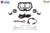 Diode Dynamics 2014-2018 Polaris RZR XP Stage Series LED Grille Kit - Pro White Fog